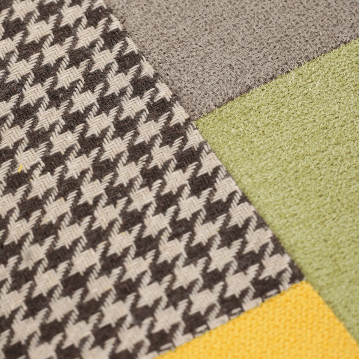 Široký taburet Patchwork 8
