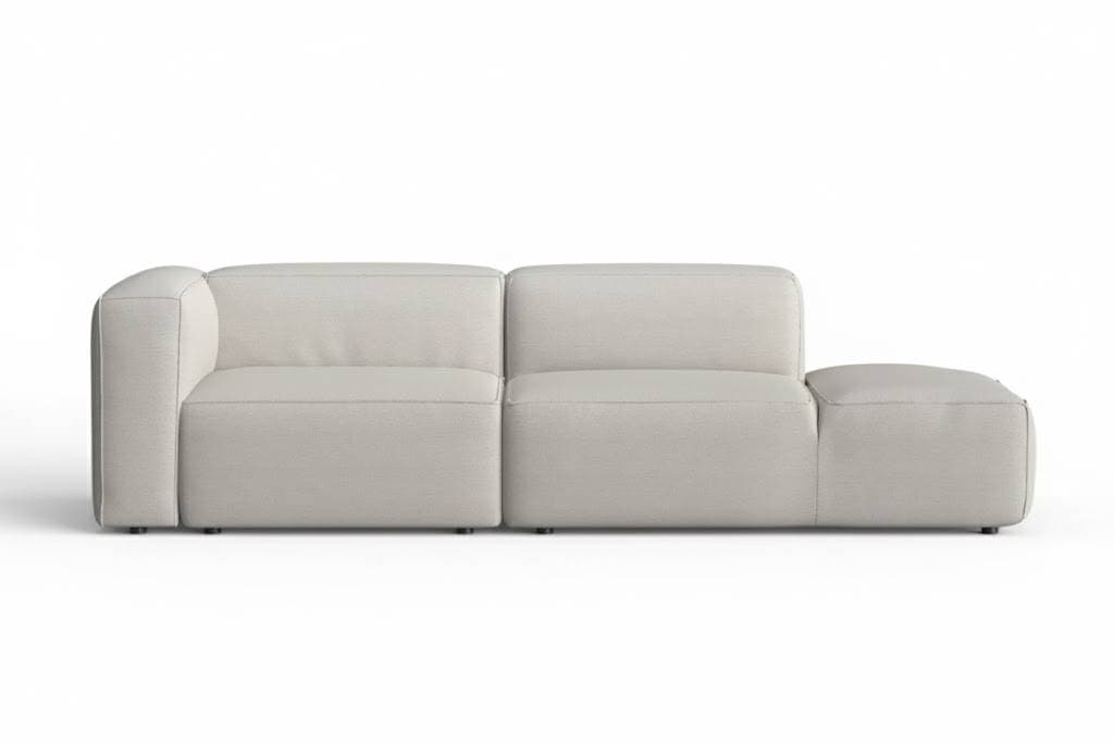 Pohovka Moved XL látka SOF.1,5BF L/1HT P, Bílá 2