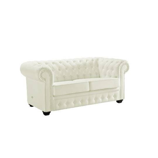 Dvoumístná pohovka Chesterfield Dřevo