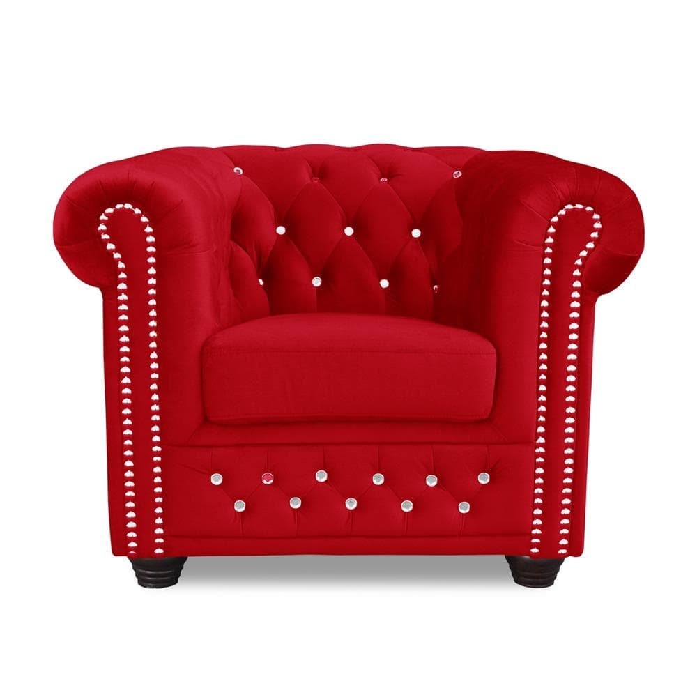 Křeslo Chesterfield York Blink Dřevo