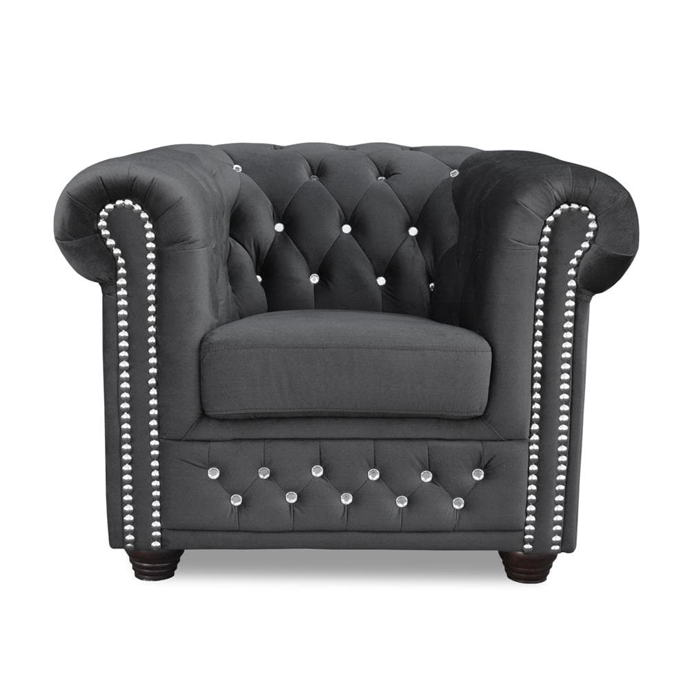 Křeslo Chesterfield York Blink Dřevo