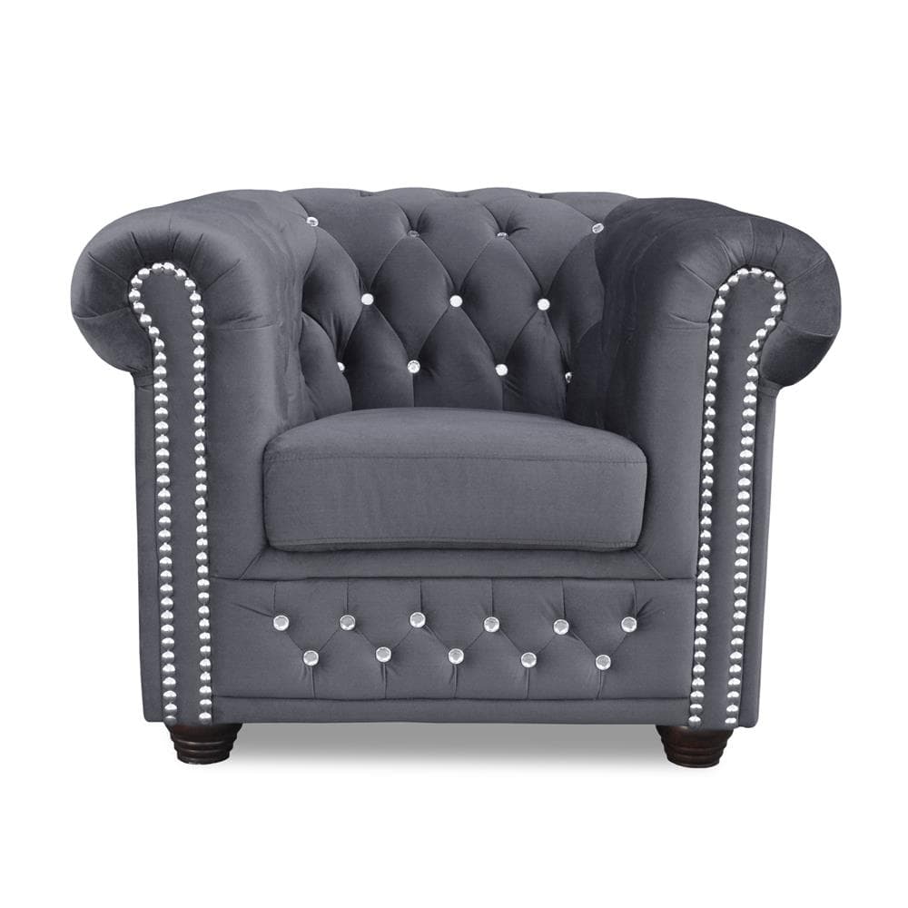 Křeslo Chesterfield York Blink Dřevo