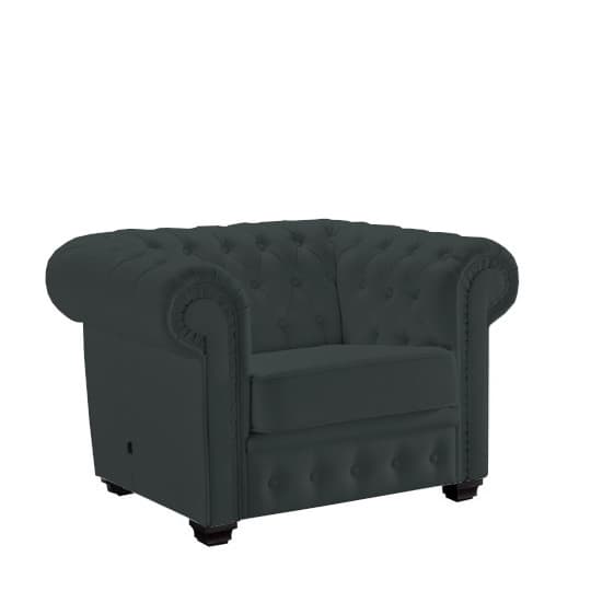 Křeslo Chesterfield Dřevo