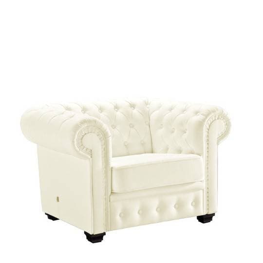 Křeslo Chesterfield Dřevo