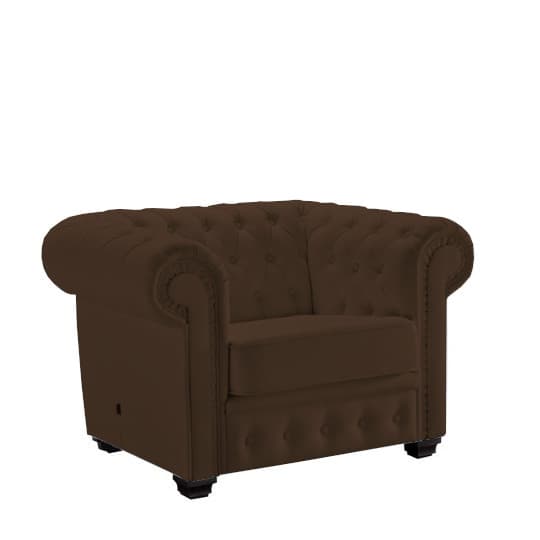Křeslo Chesterfield Dřevo