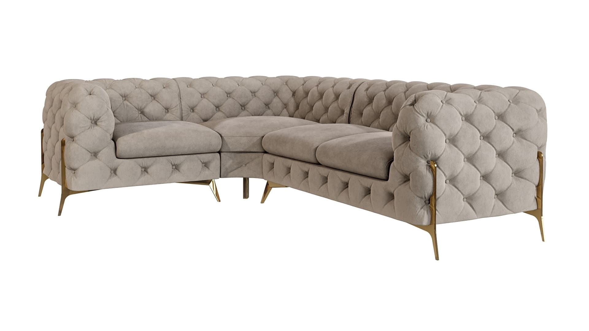 Rohová pohovka Chesterfield Chelsea Bis