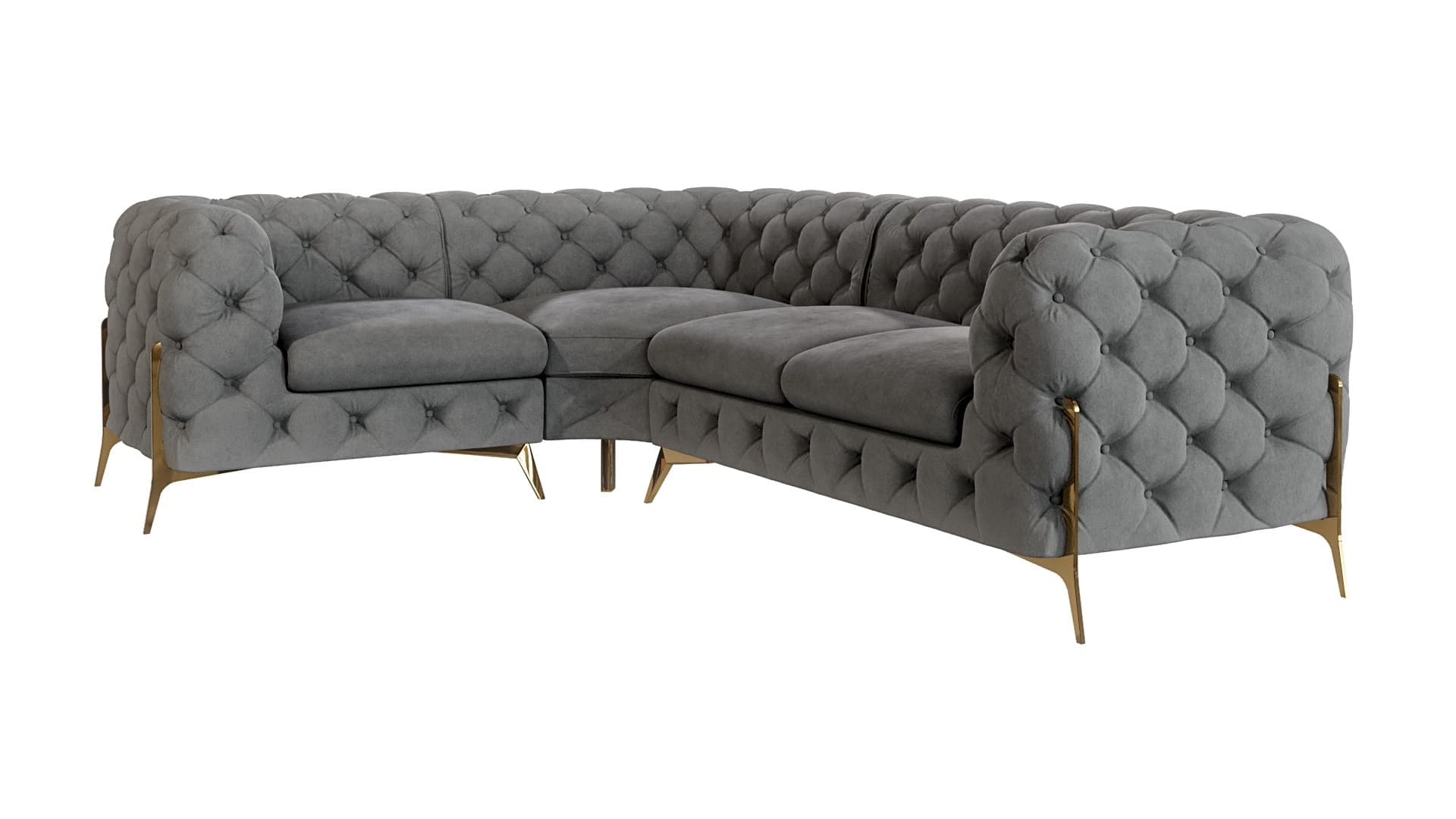 Rohová pohovka Chesterfield Chelsea Bis