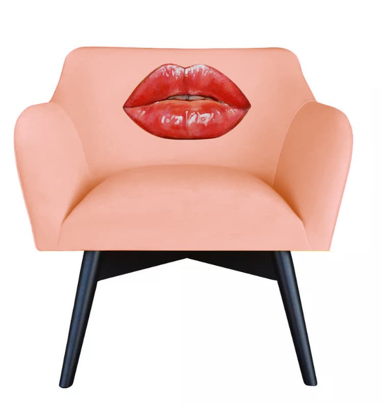 Křeslo POP-ART Kiss látka FO-POP-ART-Kiss, Pop-art Kiss