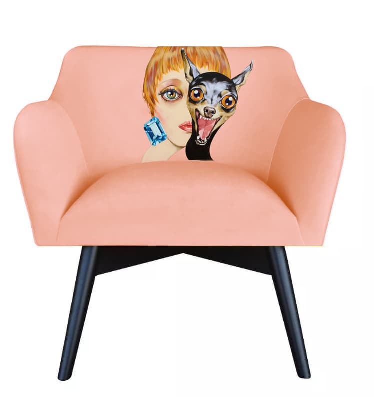 Křeslo POP-ART Synergia látka FO-POP-ART-Synergia