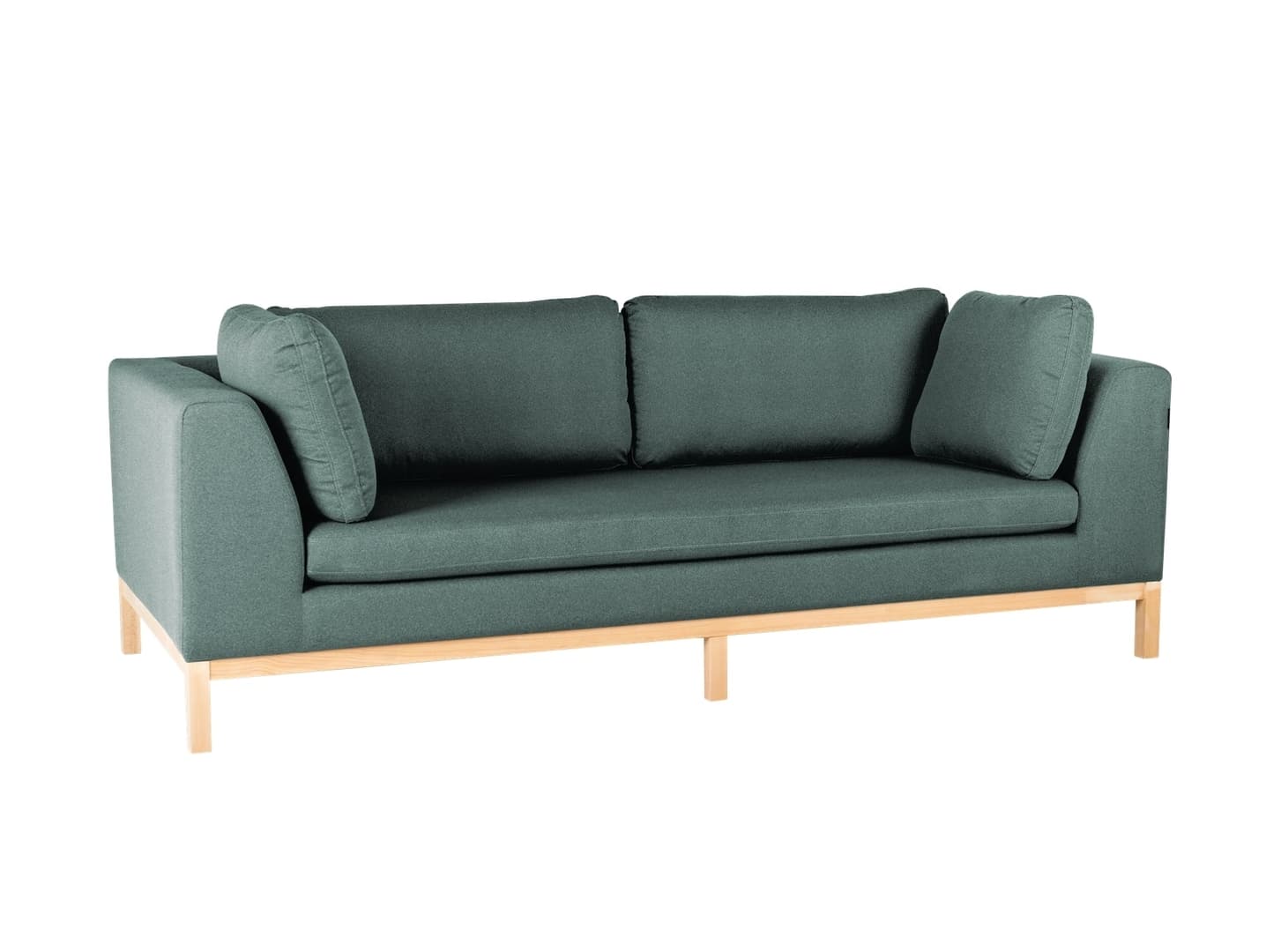 Pohovka 3-místná Ambient Wood Dřevo látka ambient-wood-3os-sofa