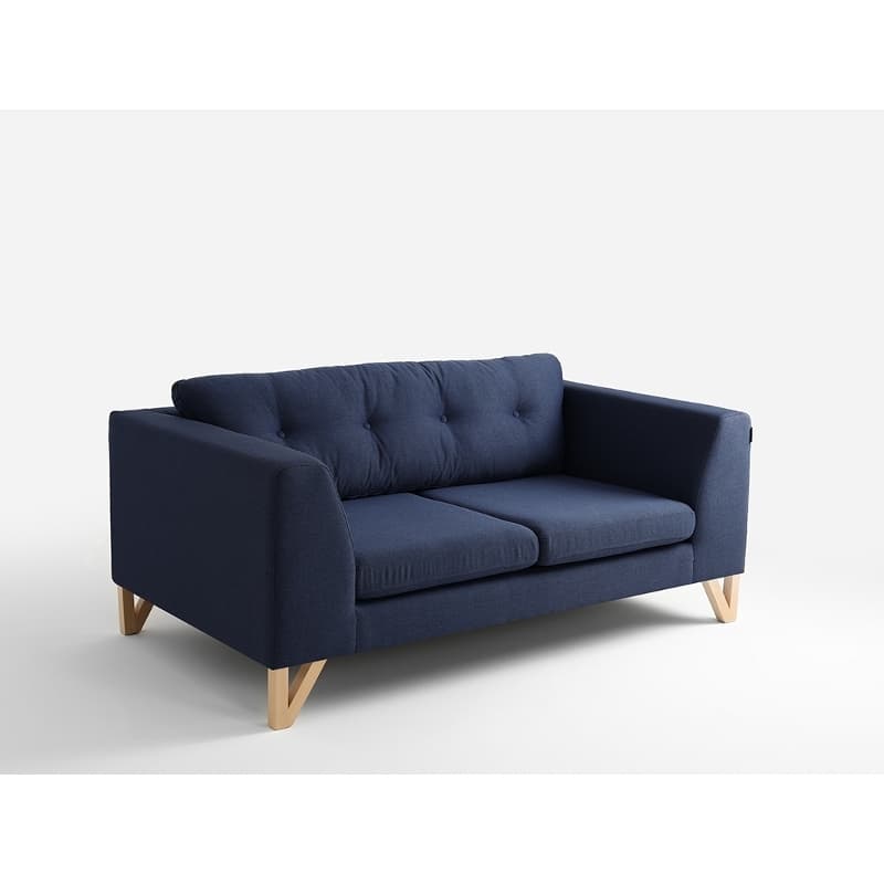 Pohovka 2-místná Willy látka willy-2os-sofa, Modrý