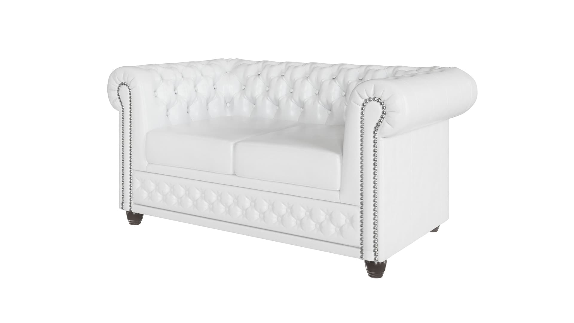 Dvoumístná pohovka Chesterfield