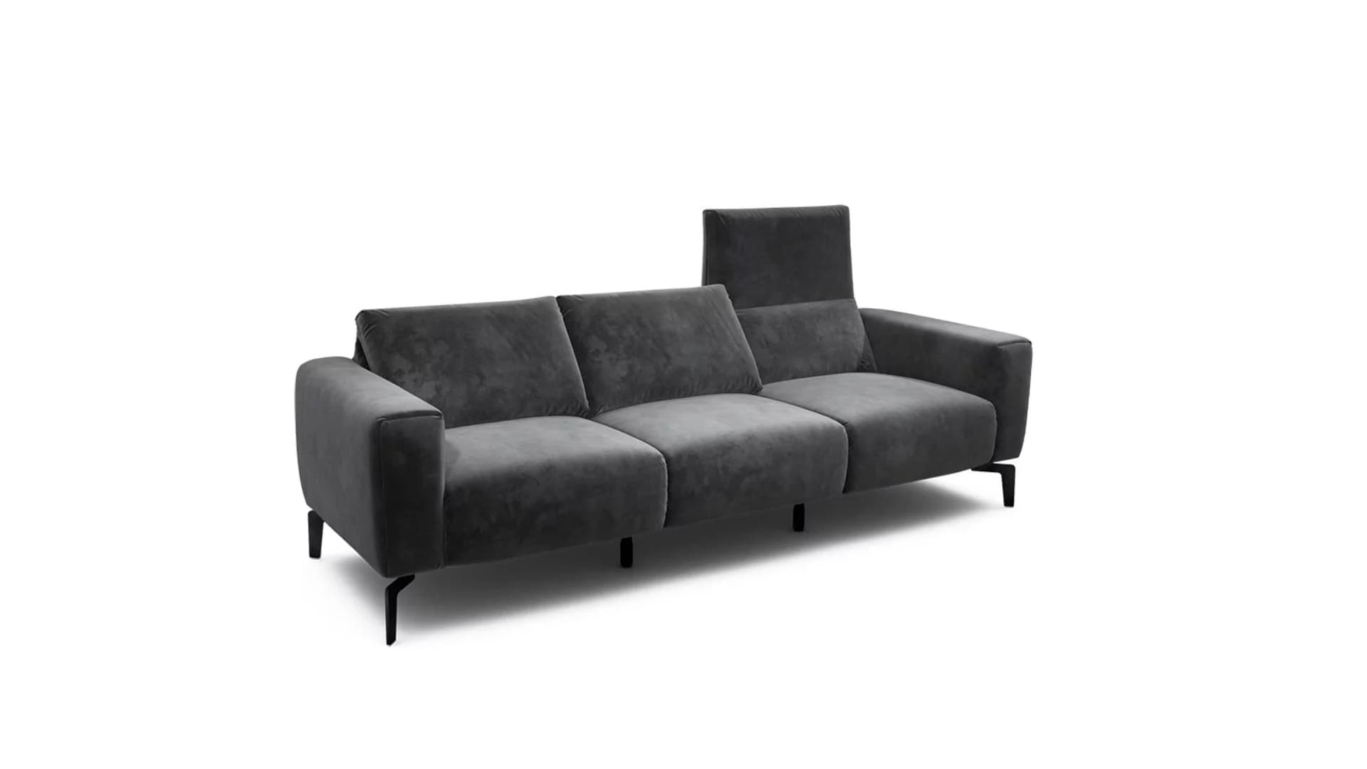 Třímístná pohovka Cosy, Šedý