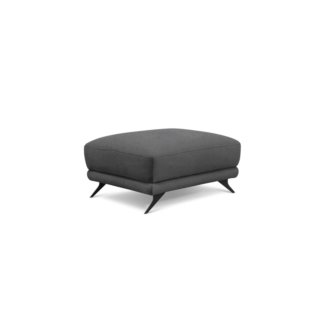 Elegantní čalouněná podnožka do obývacího pokoje Megis