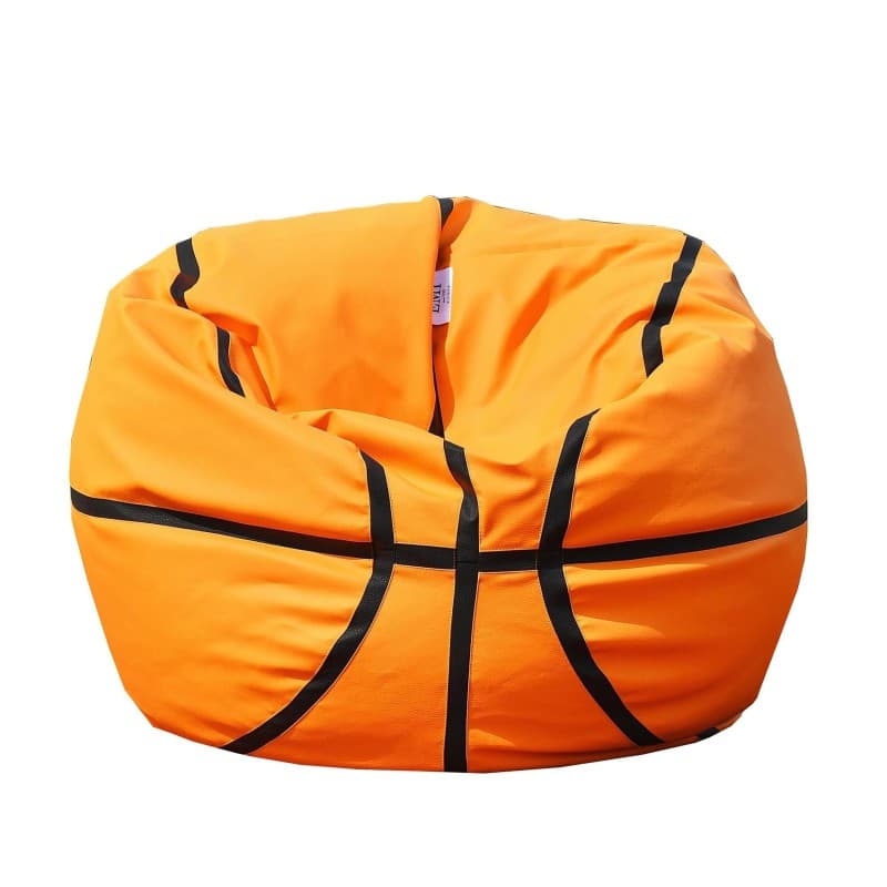 Sedací vak basketbalový míč, Oranžová 4