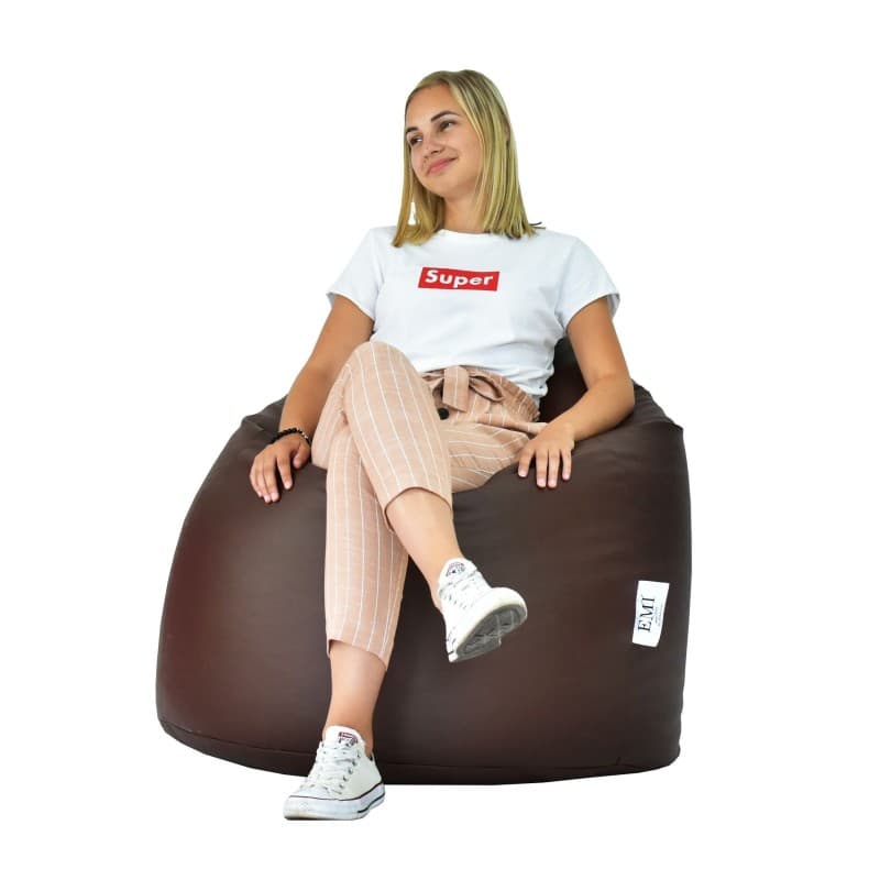 Sedací vak hruška, Hnědá 2