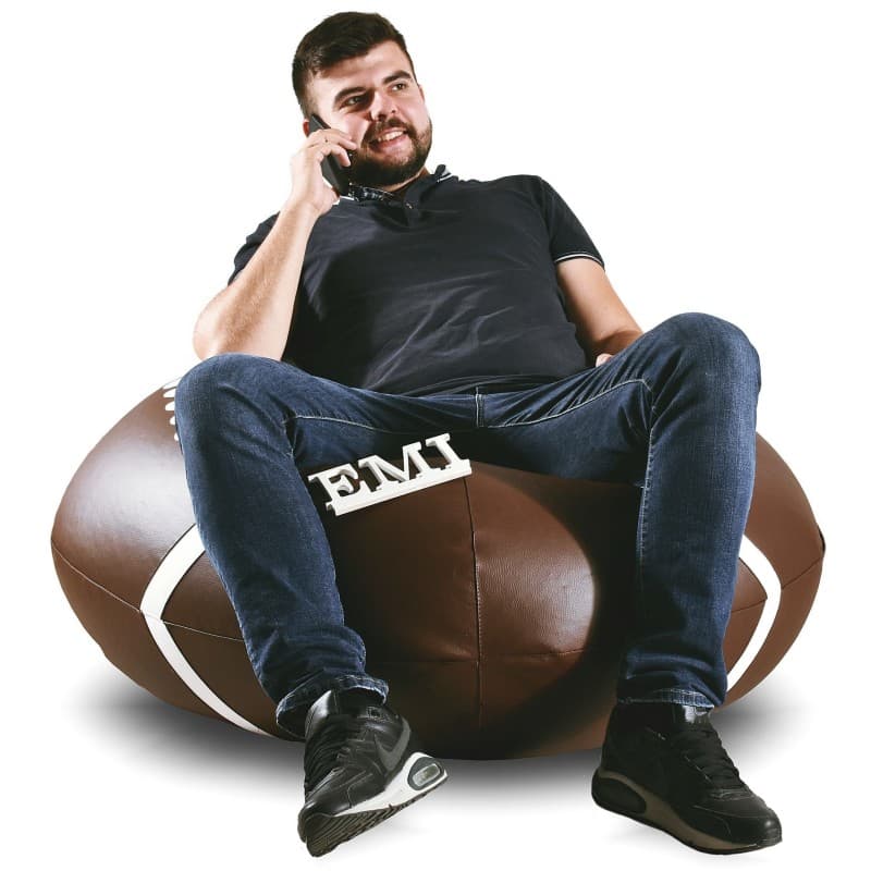 Sedací vak míč, Hnědá 5