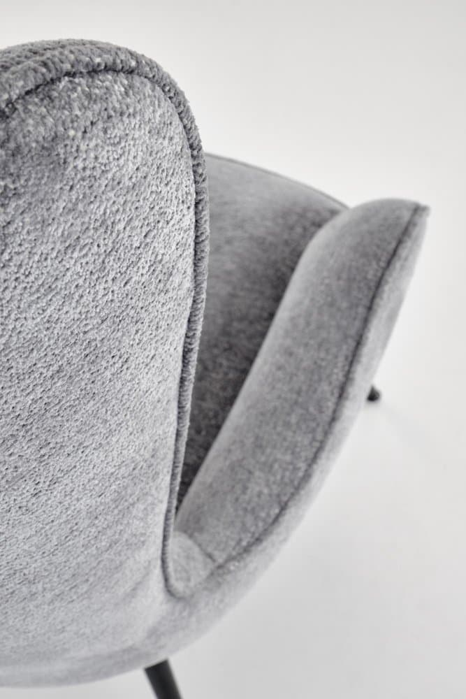 Designové křeslo ušák Jukon, Šedá 6