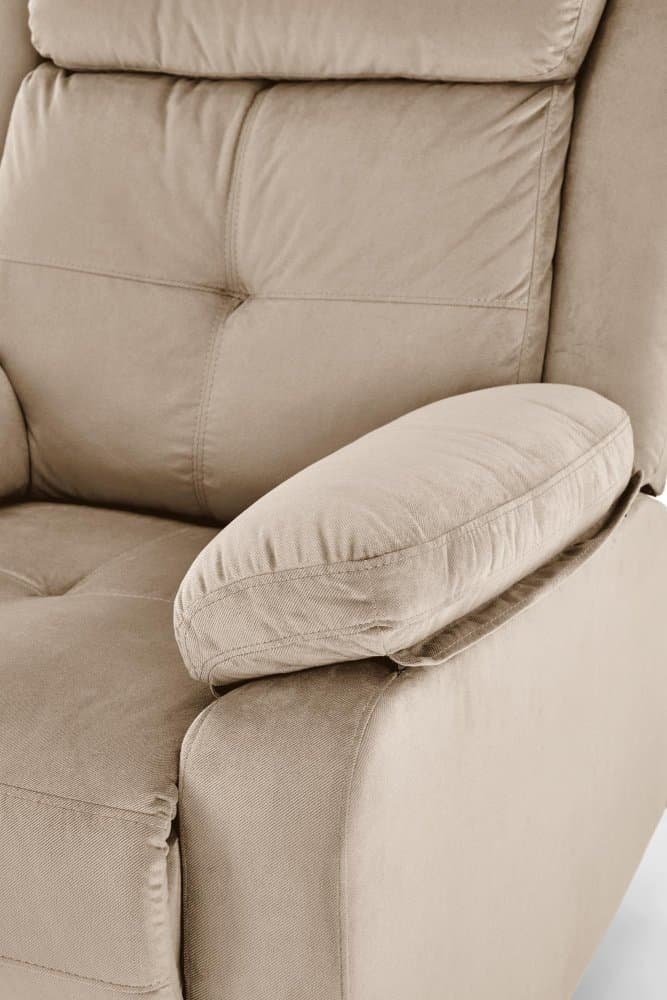 Relaxační křeslo Loris s elektrickým polohováním, Béžová 3