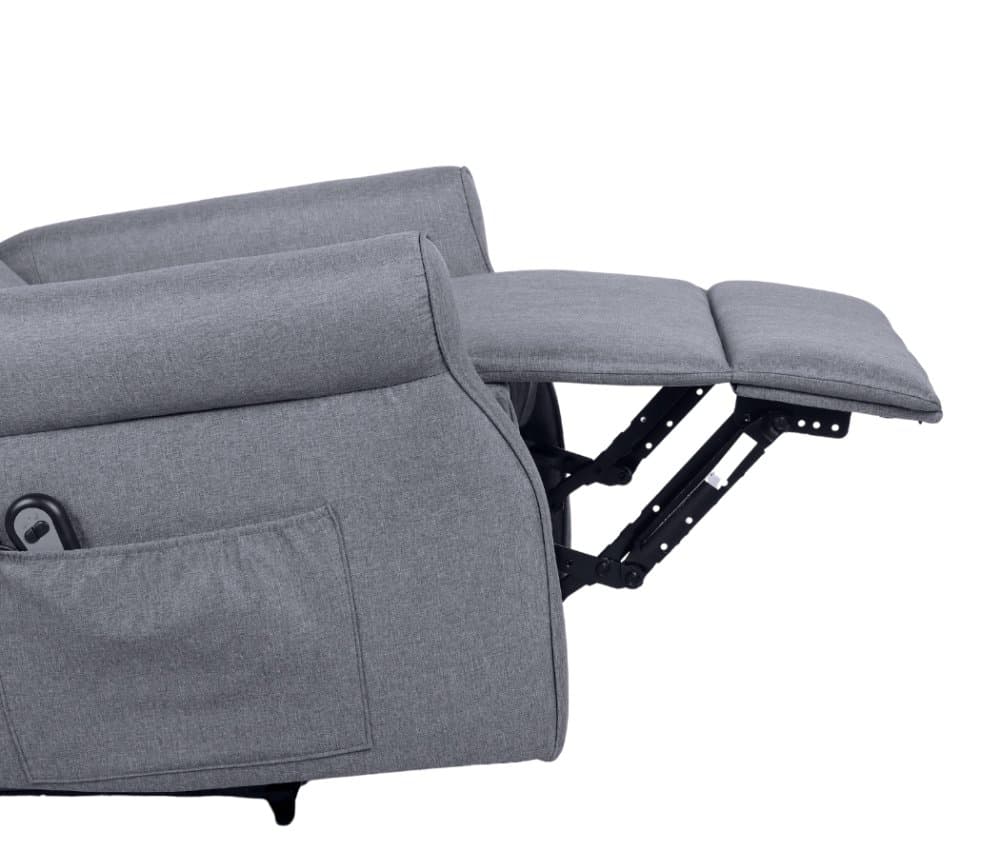 TV křeslo ušák Stilo Plus s elektrickým polohováním, Šedá 9