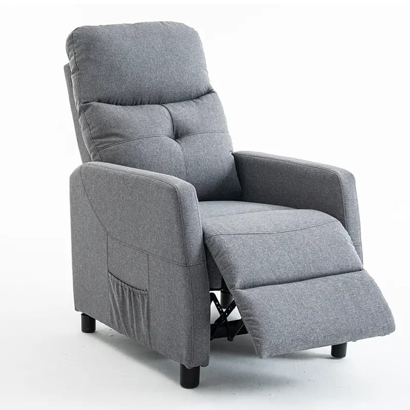 Relaxační polohovací TV křeslo Modo, Šedá