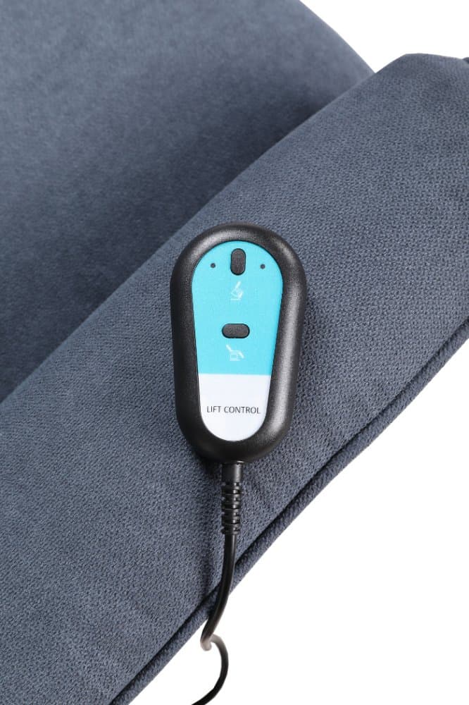 TV křeslo ušák Relia s elektrickým polohováním, Šedá 7