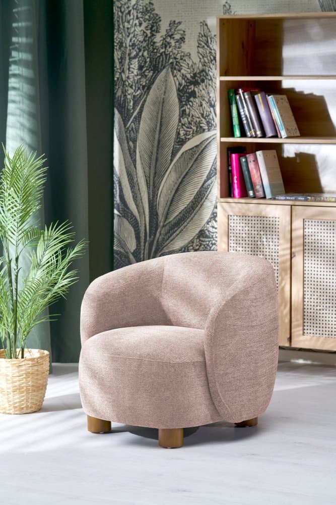 Designové křeslo Baker, Béžová 2