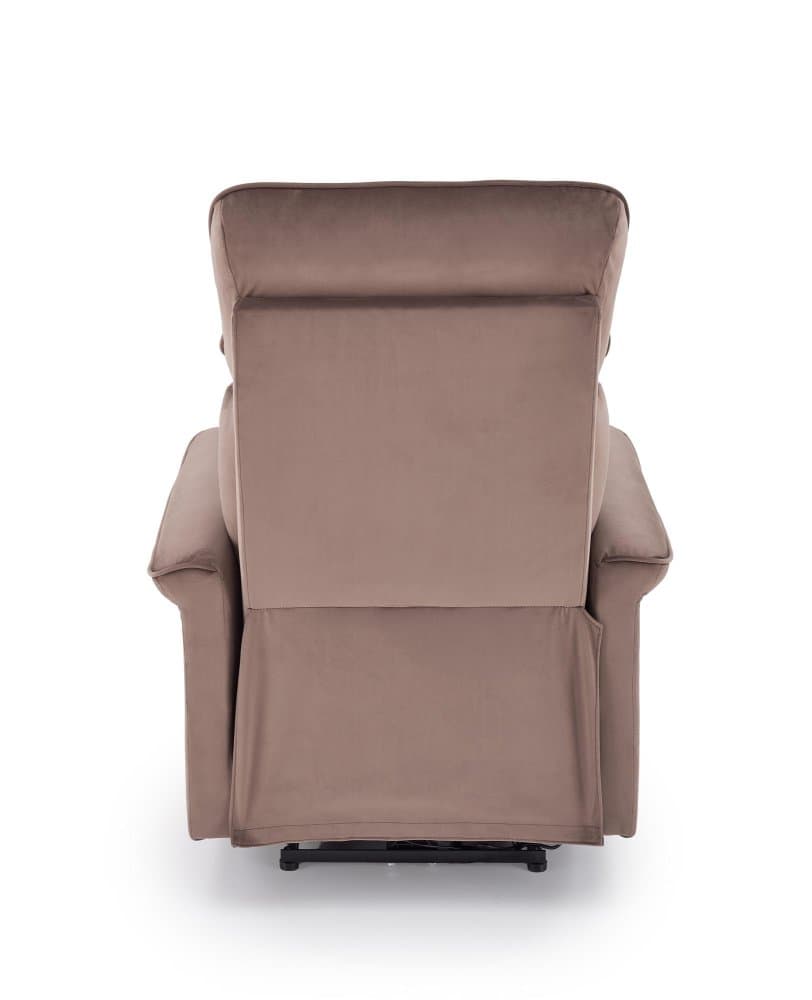 Relaxační křeslo Semir s elektrickým polohováním, Moka 4