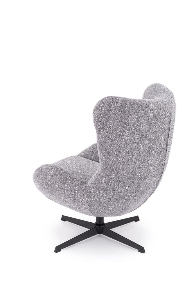 Otočné relaxační křeslo Jackie, Šedá 10