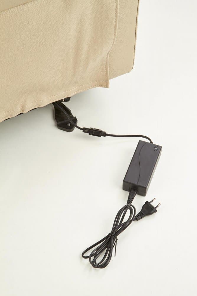 Relaxační křeslo Paradise s elektrickým polohováním, Krémová 2