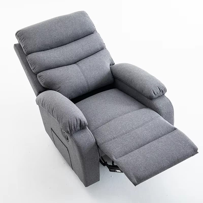 Relaxační polohovací TV křeslo Velora, Šedá 8