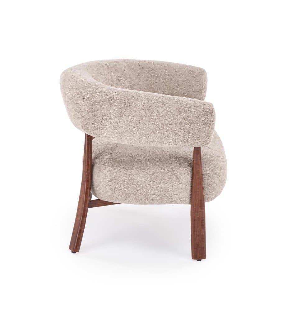 Designové křeslo Udon, Hnědá 9