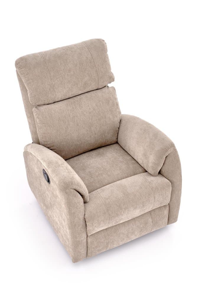 Relaxační polohovací TV křeslo Blaster, Béžová 4