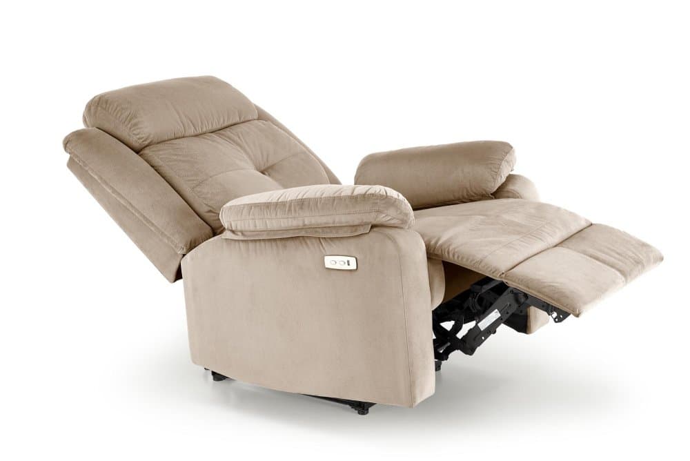 Relaxační křeslo Loris s elektrickým polohováním, Béžová 2