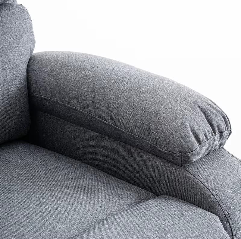 Relaxační polohovací TV křeslo Velora, Šedá 3