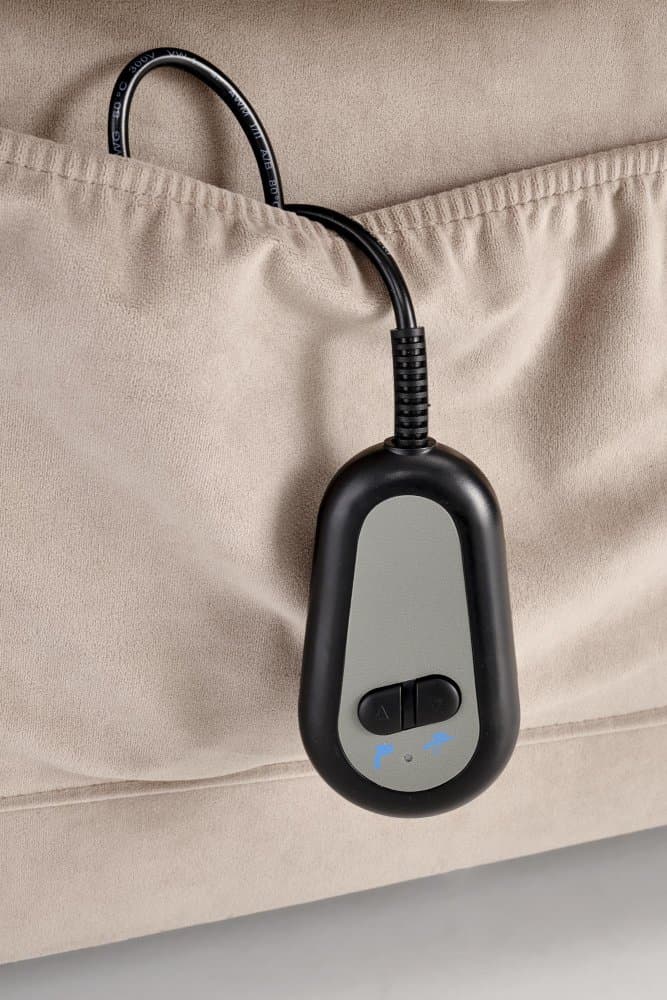 Relaxační křeslo Horton s elektrickým polohováním, Béžová 4