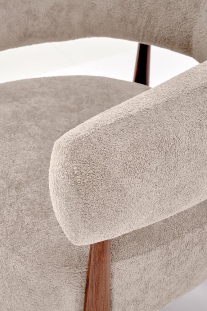 Designové křeslo Udon, Hnědá 5