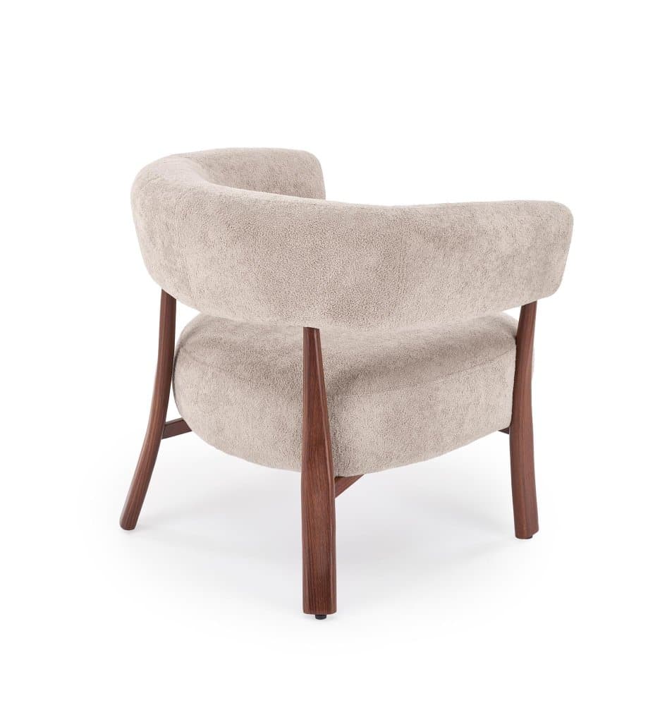 Designové křeslo Udon, Hnědá 3