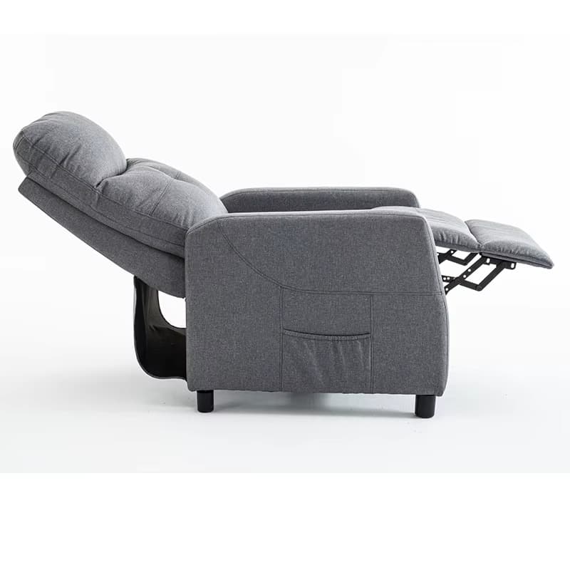 Relaxační polohovací TV křeslo Modo, Šedá 5