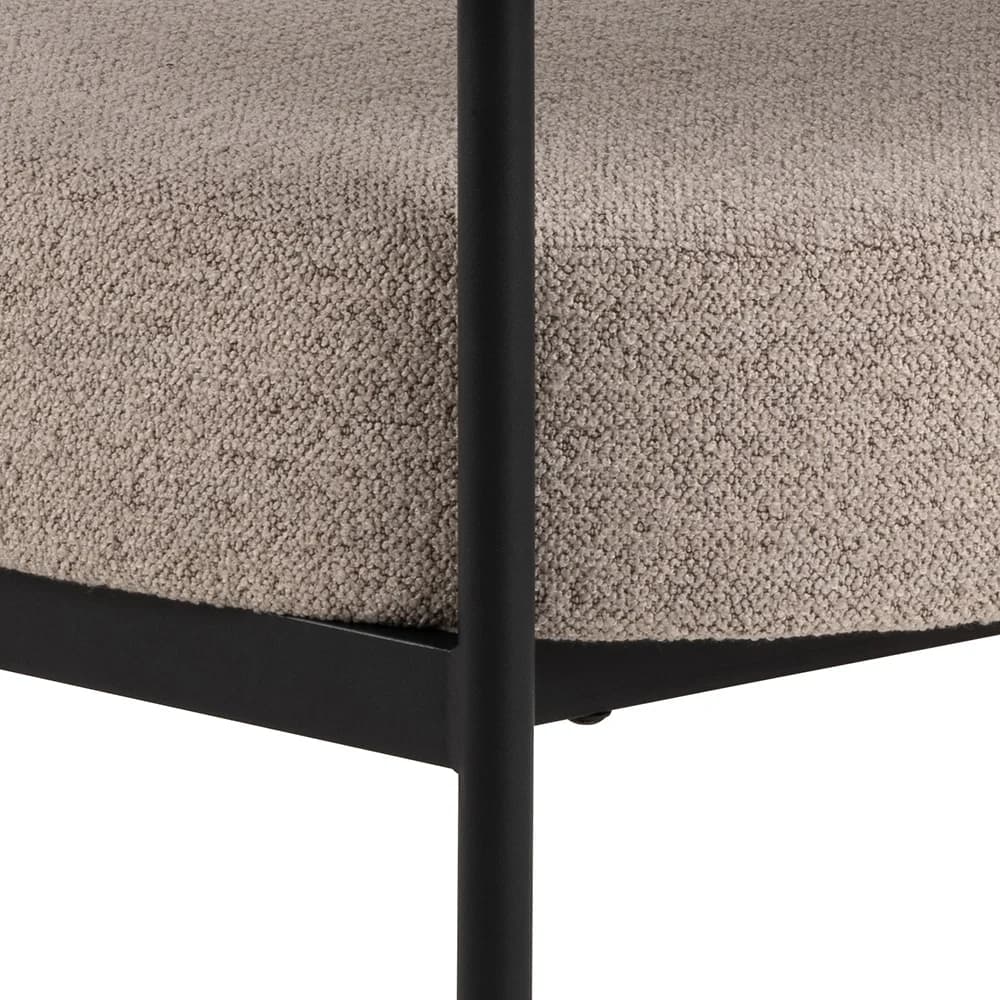 Designové křeslo Oakfield, Béžové 3