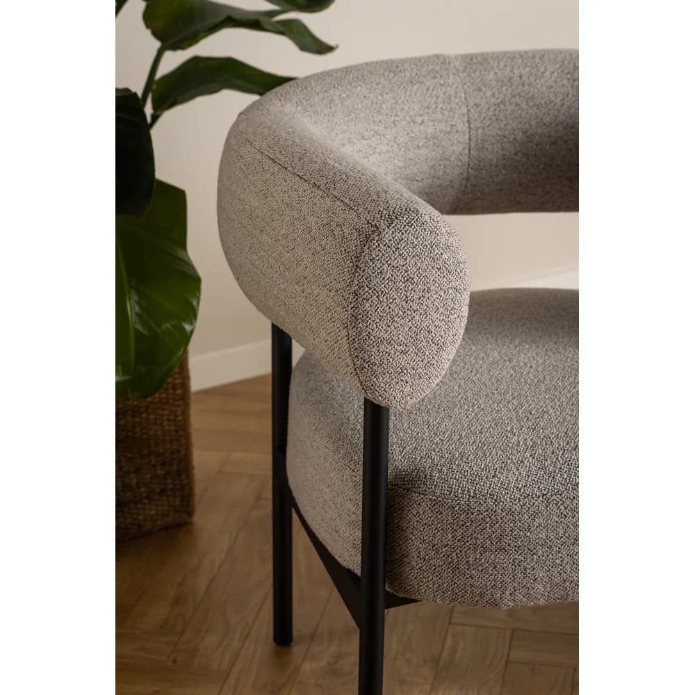 Designové křeslo Oakfield, Béžové 8