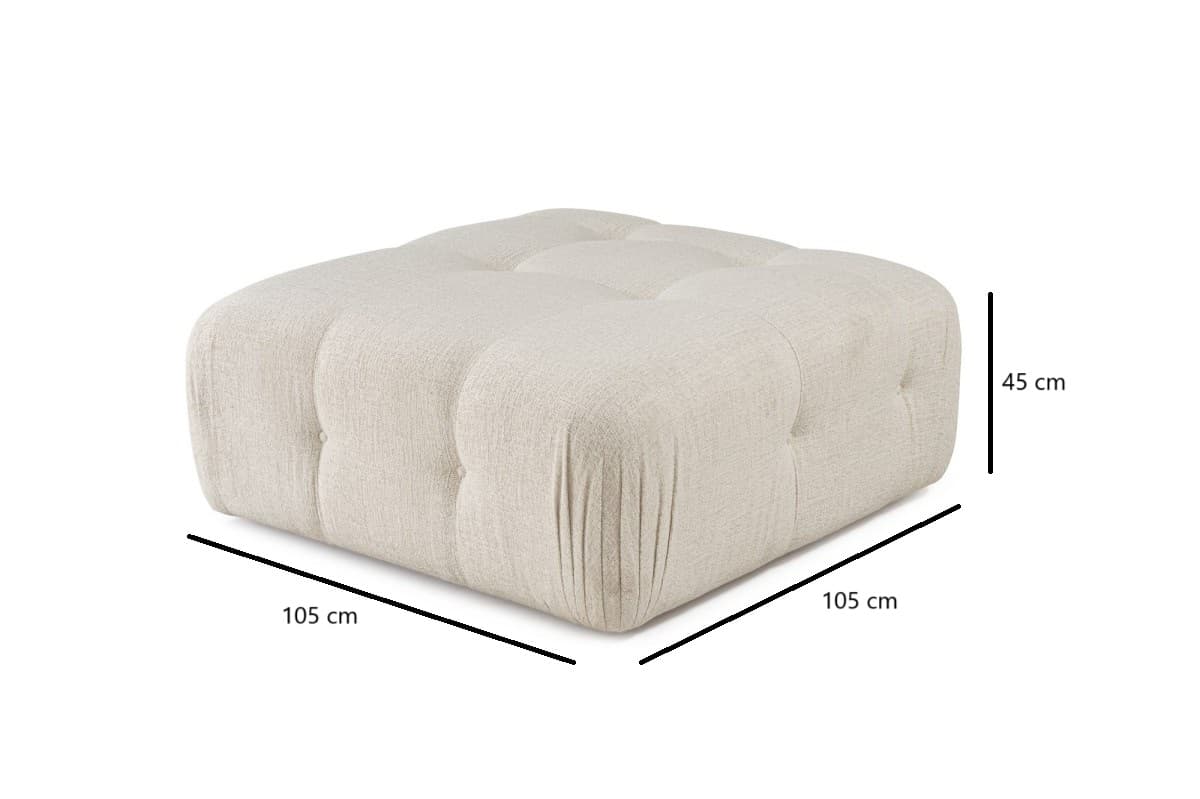 Taburet Doblo, Krémový 7