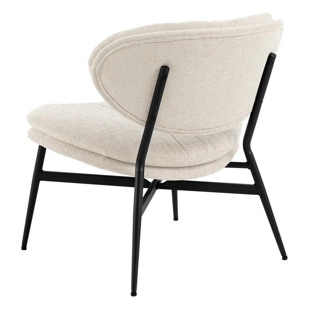 Designové křeslo Burma lounge, Béžové 5