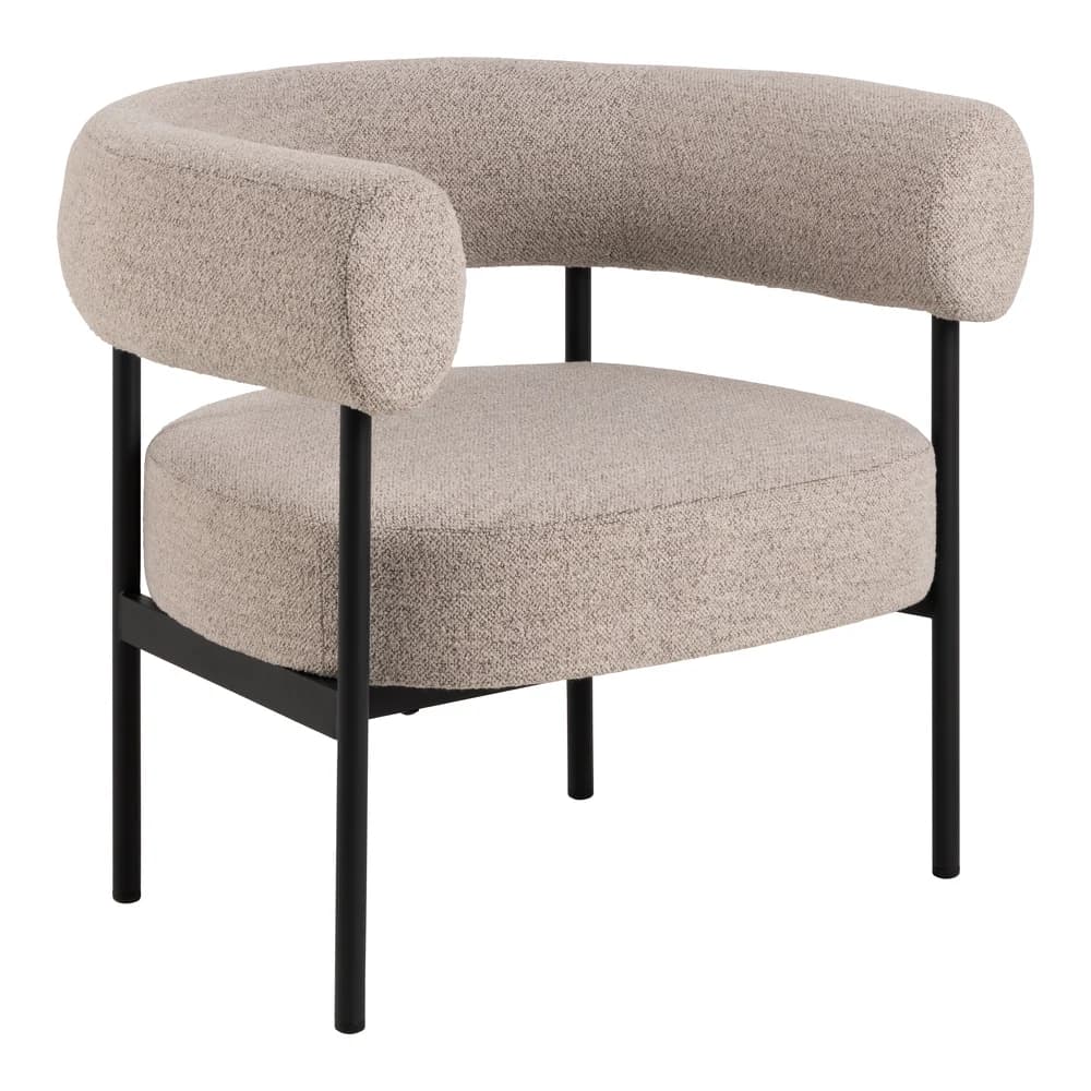 Designové křeslo Oakfield, Béžové