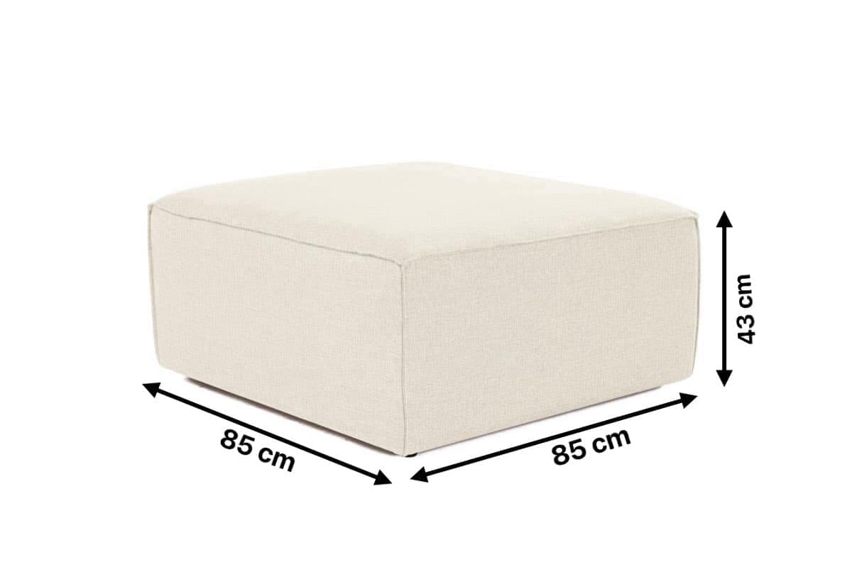 Taburet Fora 85 cm, Krémová 3