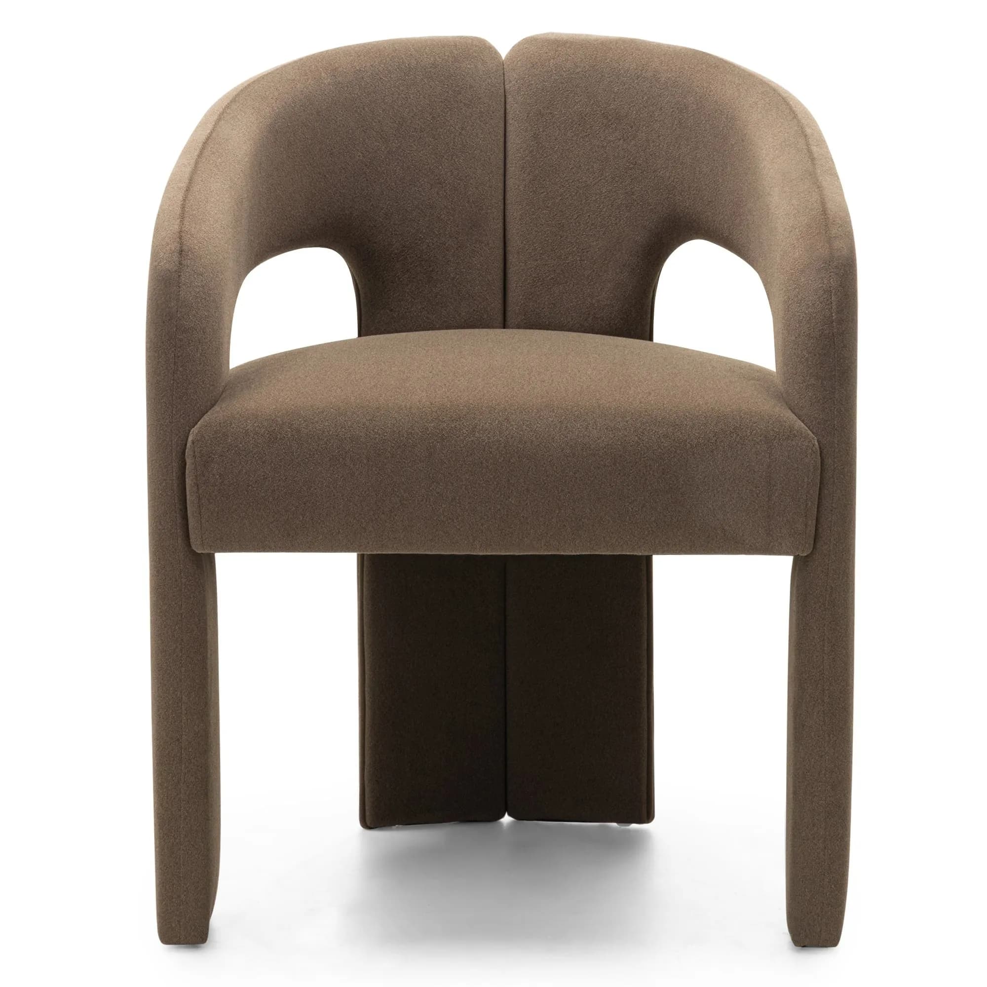 Designové křeslo Castelo moka, š 62 × hl 56 × v 77 cm