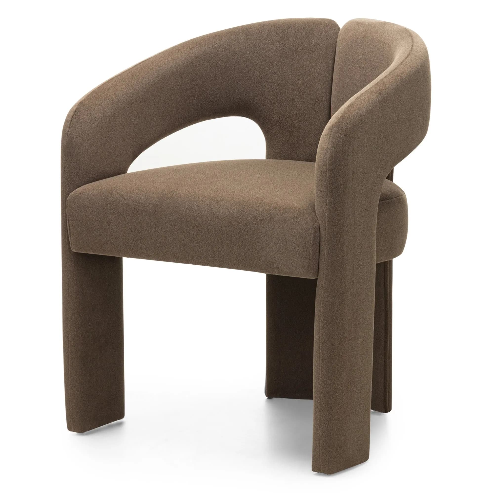 Designové křeslo Castelo moka, š 62 × hl 56 × v 77 cm 5