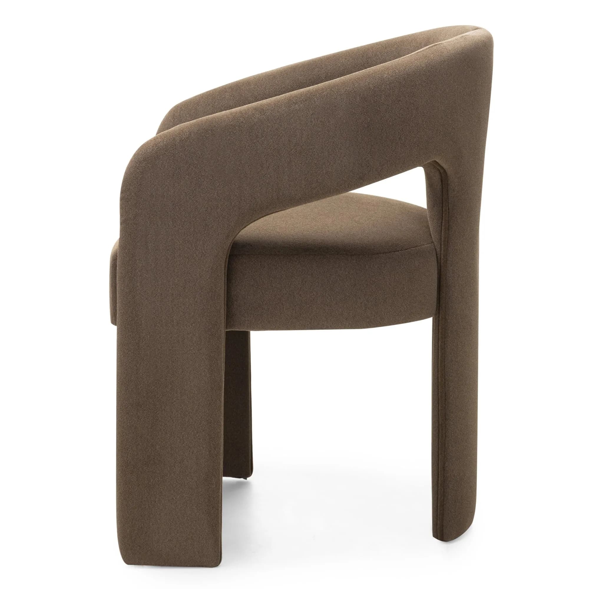 Designové křeslo Castelo moka, š 62 × hl 56 × v 77 cm 6