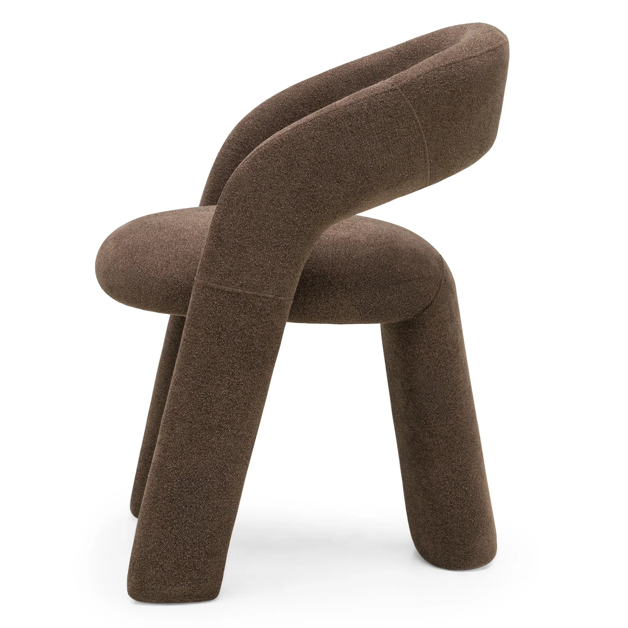 Designové křeslo Elise, Hnědé 6