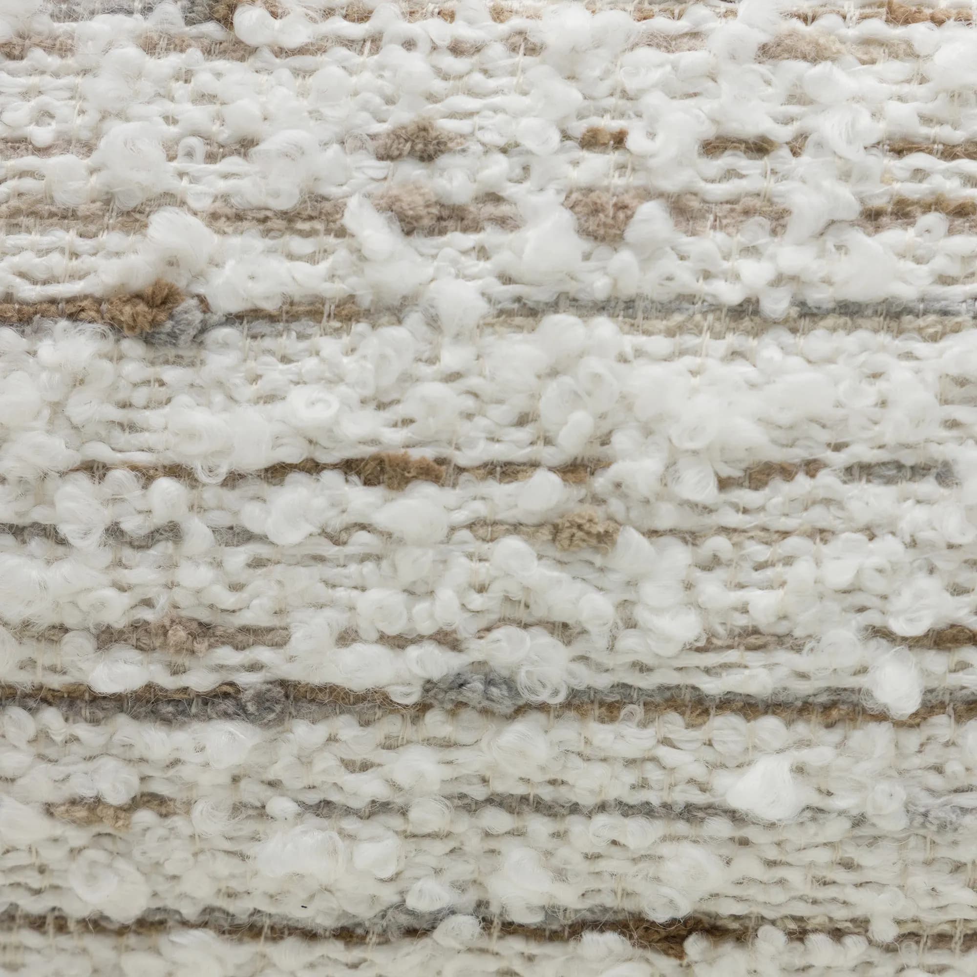 Designové křeslo Maylo bouclé, Krémové 7